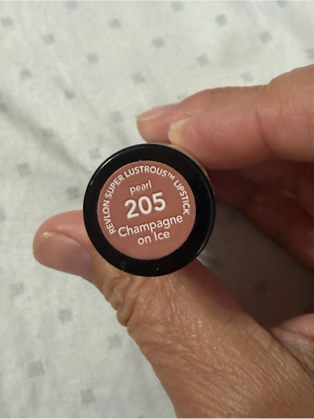 Revlon Super Lustrous Lipstick 205 Champagne On Ice - Pearl Nude - New Sealed